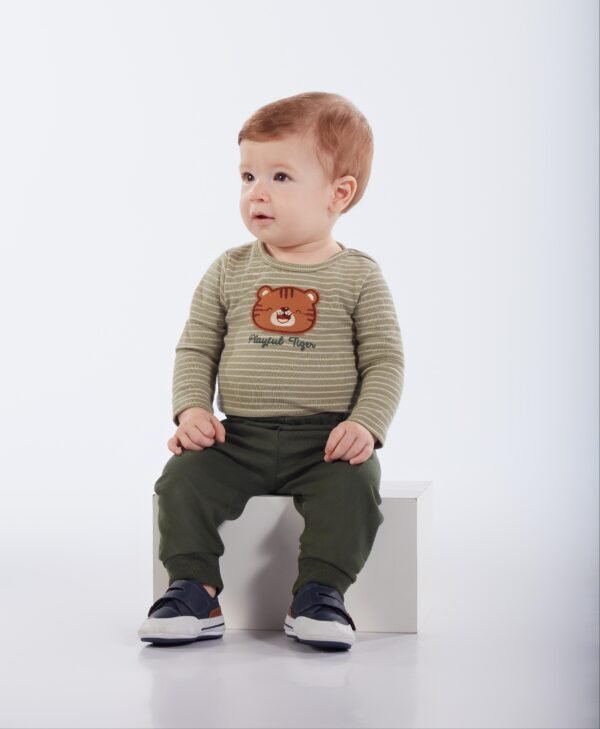 Conjunto Body/Calça Meia Estação Masculino Pulla Bulla