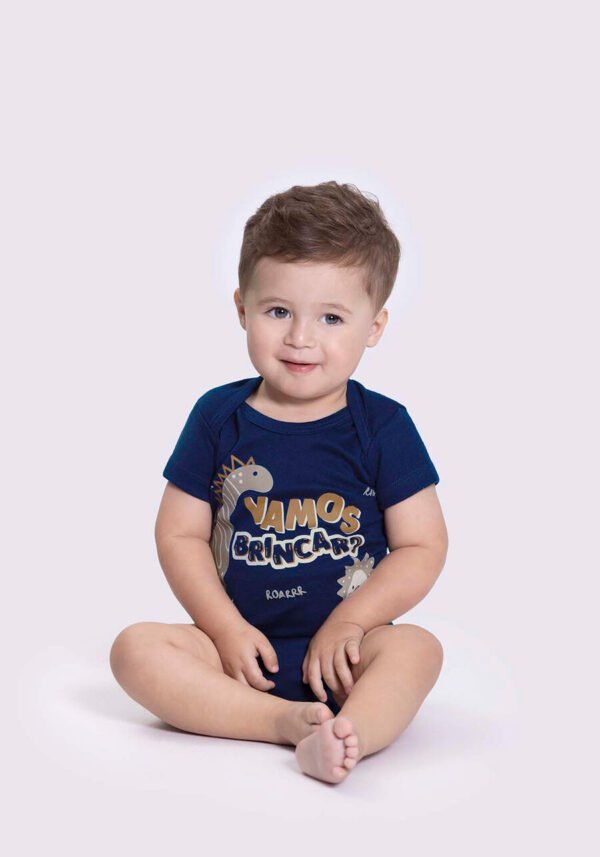 Body Bebê Masculino Alakazoo