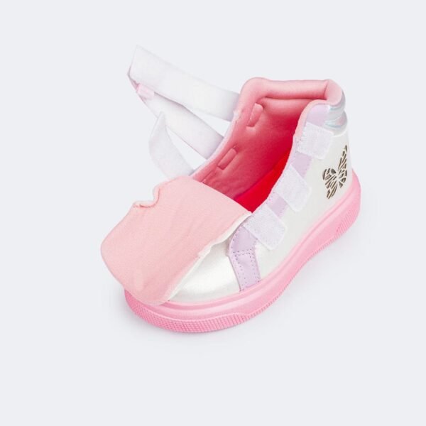 Tênis de Led Infantil Feminino XP24 Borboleta Candy Colors - Image 4