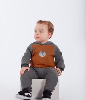 Conjunto meia estação flanelado masculino Pulla Bulla