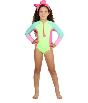 Maiô Infantil Siri Kids - Composição e Conforto