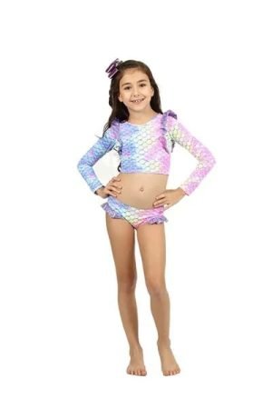 Biquíni Infantil Siri Kids - Composição e Conforto