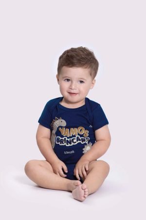 Body Bebê Masculino Alakazoo